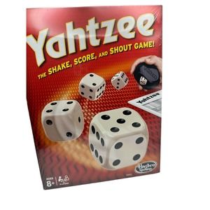 Yahtzee The Shake, Score & Shout Game Hasbro Dice Game